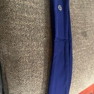 Lululemon blue luxtreme training headband